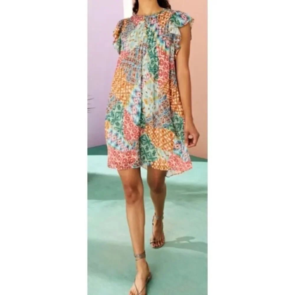 Marie Oliver Catie Silk Blend Mini Dress Sz. 1 (US S)